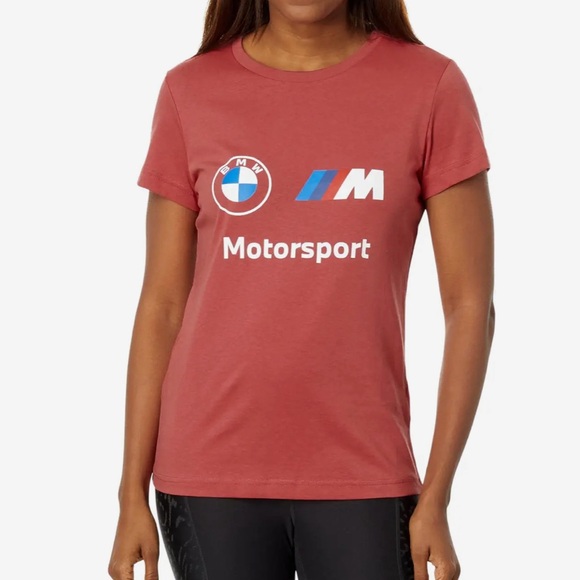 NWT - Puma x BMW Women’s Short Sleeve T Shirt - Size L - Picture 2 of 10